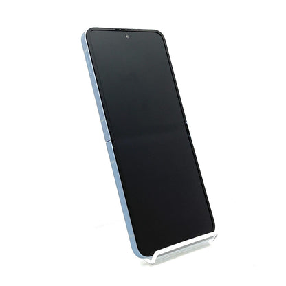 【全額返金保証】【最速発送】SAMSUNG Galaxy Z Flip6 256GB ブルー SIMフリー SM-F741N 白ロム 美品 動作確認済
