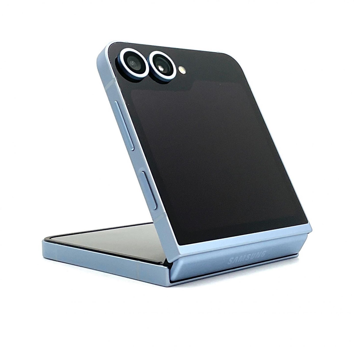 【全額返金保証】【最速発送】SAMSUNG Galaxy Z Flip6 256GB ブルー SIMフリー SM-F741N 白ロム 美品 動作確認済