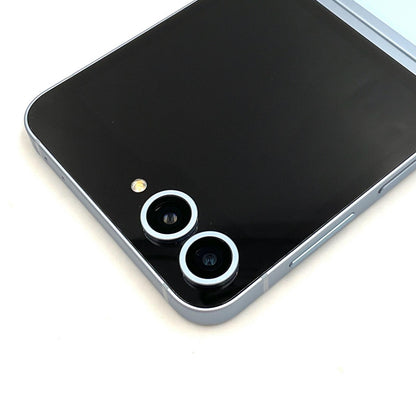 【全額返金保証】【最速発送】SAMSUNG Galaxy Z Flip6 256GB ブルー SIMフリー SM-F741N 白ロム 美品 動作確認済