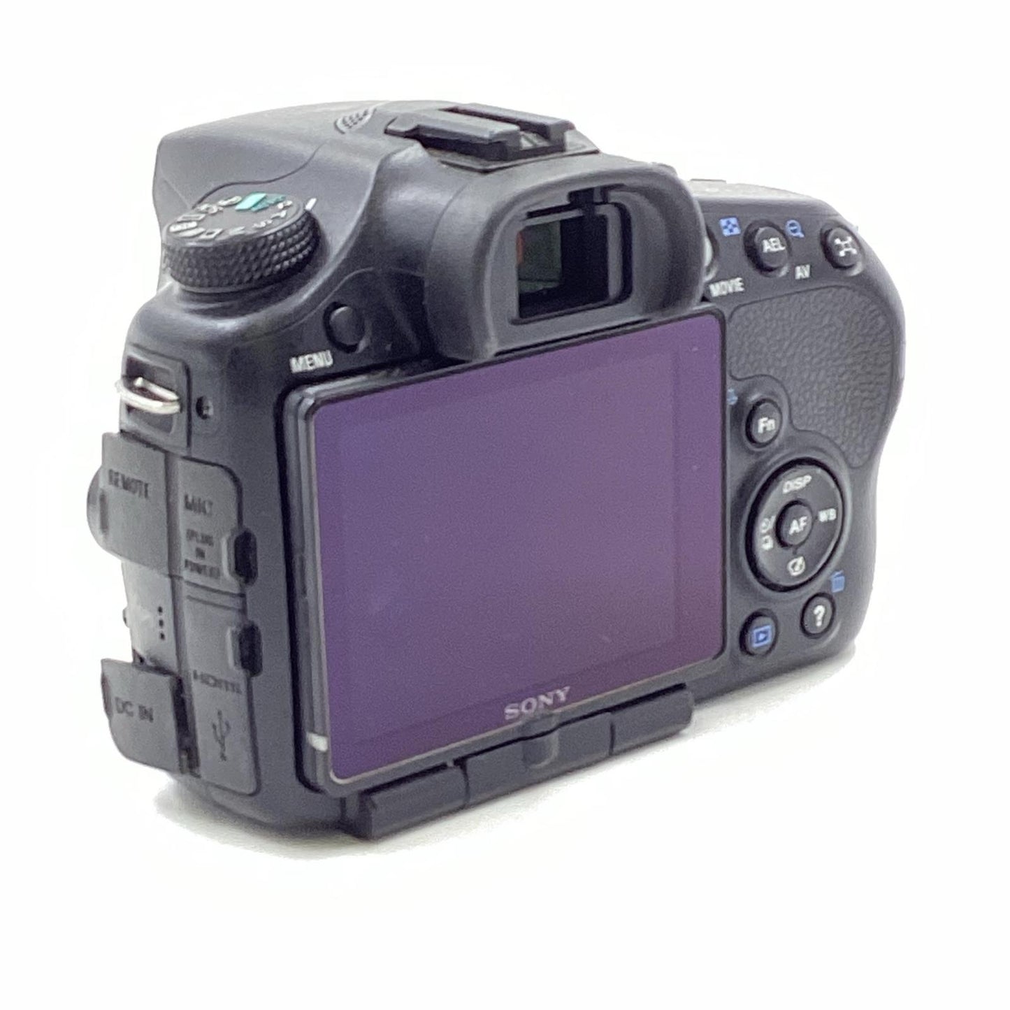 【全額返金保証】【最速発送】Sony デジタル一眼 α65 SLT-A65V ボディ ブラック 動作確認済