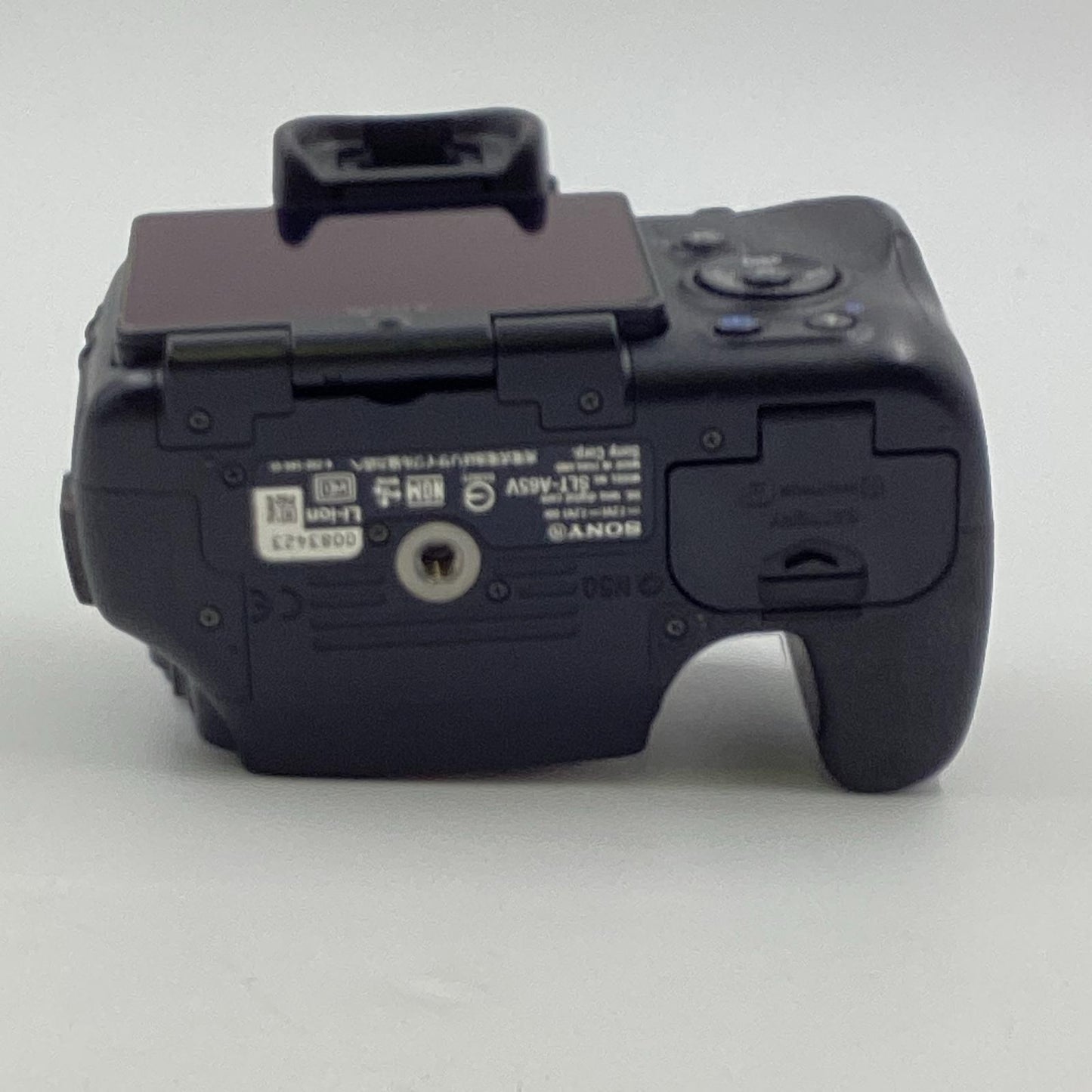 【全額返金保証】【最速発送】Sony デジタル一眼 α65 SLT-A65V ボディ ブラック 動作確認済