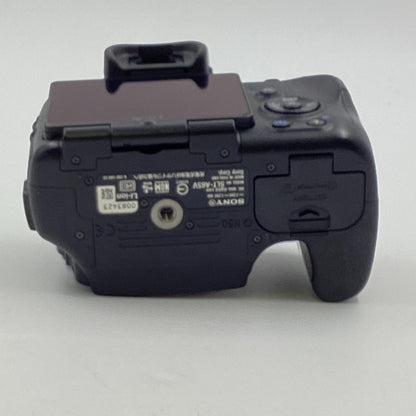 【全額返金保証】【最速発送】Sony デジタル一眼 α65 SLT-A65V ボディ ブラック 動作確認済