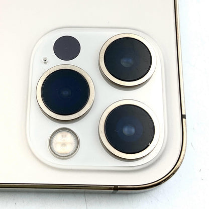 【全額返金保証】【最速発送】Apple iPhone iPhone 12 Pro 256GB ゴールド docomo SIMフリー 白ロム 動作確認済 80%