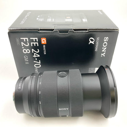 【全額返金保証】【最速発送】Sony FE 24-70mm F2.8 GM II SEL2470GM2 美品 動作確認済