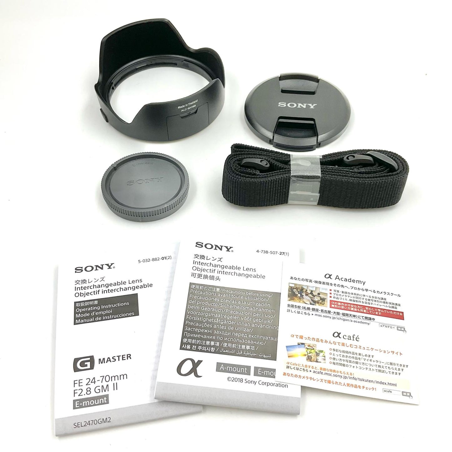 【全額返金保証】【最速発送】Sony FE 24-70mm F2.8 GM II SEL2470GM2 美品 動作確認済