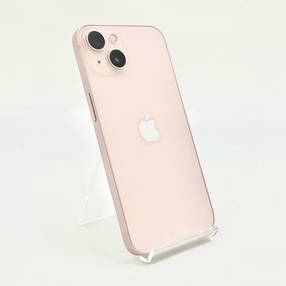 【全額返金保証】【最速発送】Apple iPhone iPhone 13 128GB ピンク au 白ロム 動作確認済 84%