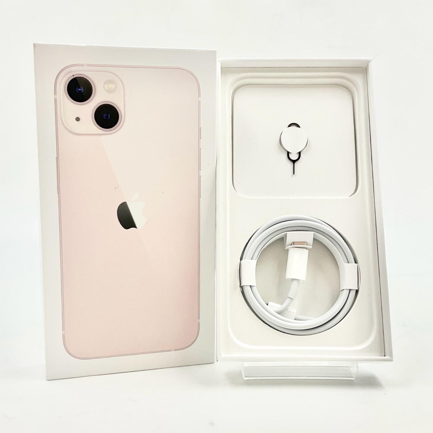【全額返金保証】【最速発送】Apple iPhone iPhone 13 128GB ピンク au 白ロム 動作確認済 84%