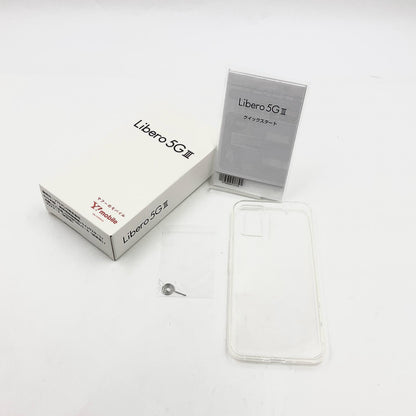 【全額返金保証】【最速発送】ZTEワイモバイル Libero 5G III 64GB ブラック Softbank SIMフリー A202ZT 白ロム 超美品 動作確認済