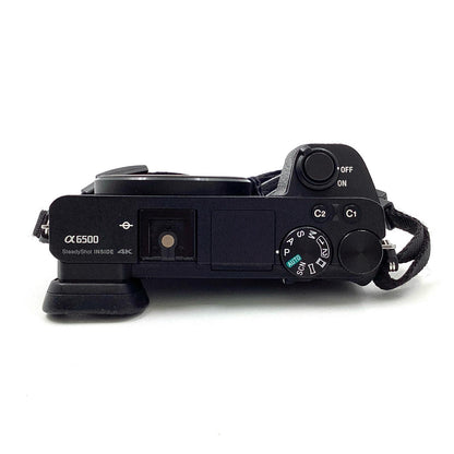【全額返金保証】【最速発送】Sony デジタル一眼 α6500 ILCE-6500 ボディ ブラック 動作確認済