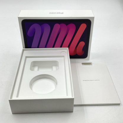 【全額返金保証】【最速発送】Apple iPad iPad mini(A17 Pro) 8.3インチ 128GB パープル WiFi+Cellular SIMフリー 白ロム 超美品 動作確認済