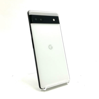 【全額返金保証】【最速発送】Google Pixel 6a 128GB チョーク Softbank SIMフリー GB17L 白ロム 動作確認済
