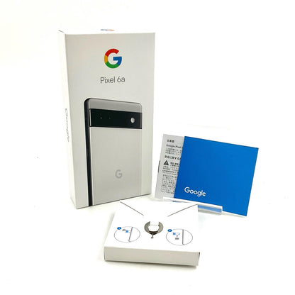 【全額返金保証】【最速発送】Google Pixel 6a 128GB チョーク Softbank SIMフリー GB17L 白ロム 動作確認済