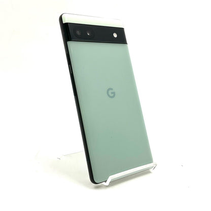 【全額返金保証】【最速発送】Google Pixel 6a 128GB セージ Softbank SIMフリー GB17L 白ロム 動作確認済