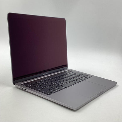 【全額返金保証】【最速発送】Apple MacBook Pro 13インチ 2022 Apple M2 8GB SSD 256GB スペースグレイ 100% 美品 動作確認済