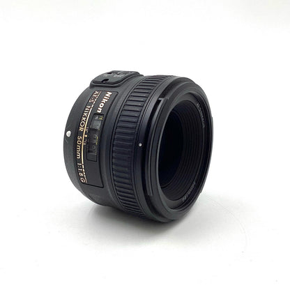 【全額返金保証】【最速発送】Nikon AF-S NIKKOR 50mm f/1.8G 美品 動作確認済