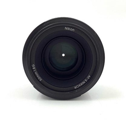 【全額返金保証】【最速発送】Nikon AF-S NIKKOR 50mm f/1.8G 美品 動作確認済