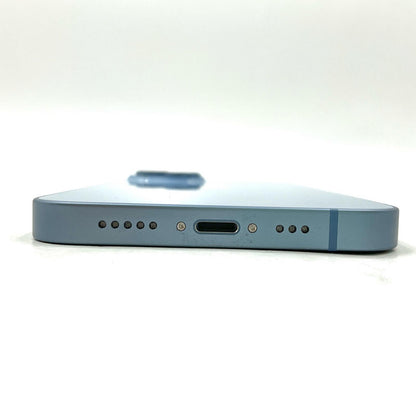 【全額返金保証】【最速発送】Apple iPhone iPhone 14 128GB ブルー 楽天モバイル SIMフリー 白ロム 動作確認済 85%