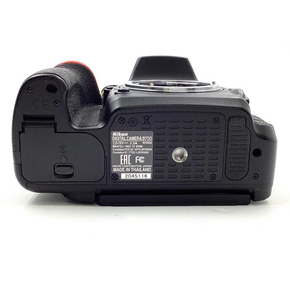 【全額返金保証】【最速発送】Nikon デジタル一眼 D750 ボディ ブラック 美品 動作確認済