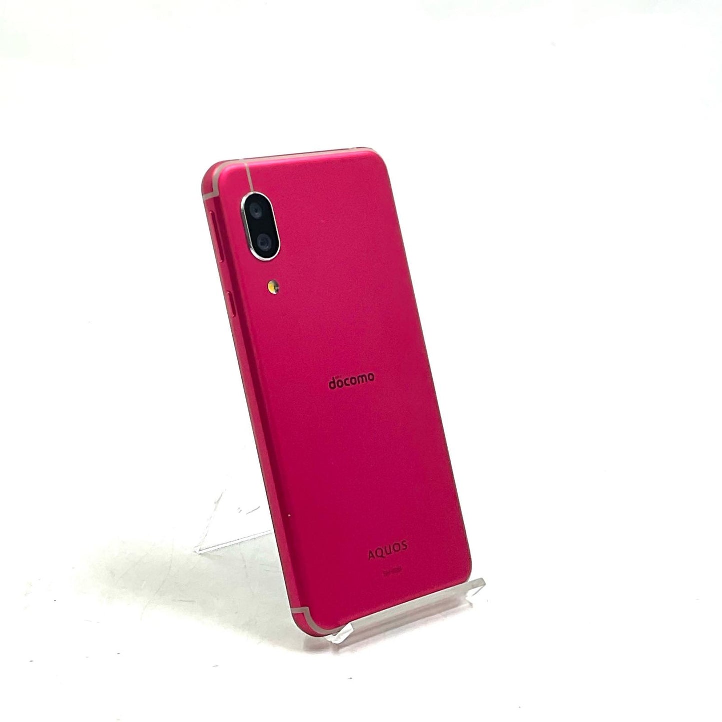 【全額返金保証】【最速発送】SHARP AQUOS sense3 64GB ディープピンク docomo SH-02M 白ロム 美品 動作確認済