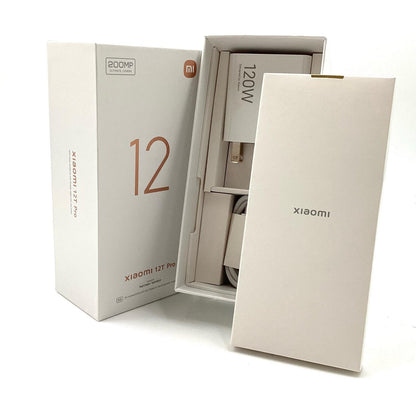 【全額返金保証】【最速発送】Xiaomi Xiaomi 12T Pro 256GB ブラック Softbank A201XM 白ロム 超美品 動作確認済