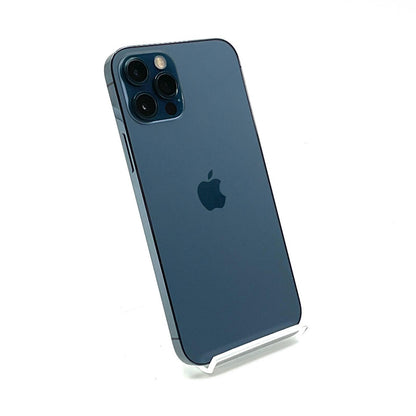 【全額返金保証】【最速発送】Apple iPhone iPhone 12 Pro 128GB パシフィックブルー au 動作確認済 85%