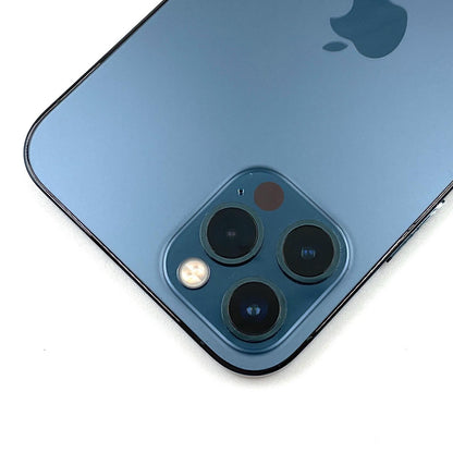 【全額返金保証】【最速発送】Apple iPhone iPhone 12 Pro 128GB パシフィックブルー au 動作確認済 85%