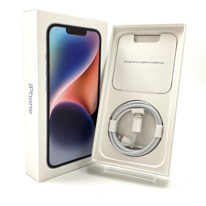 【全額返金保証】【最速発送】Apple iPhone iPhone 14 256GB ブルー docomo 動作確認済 87%