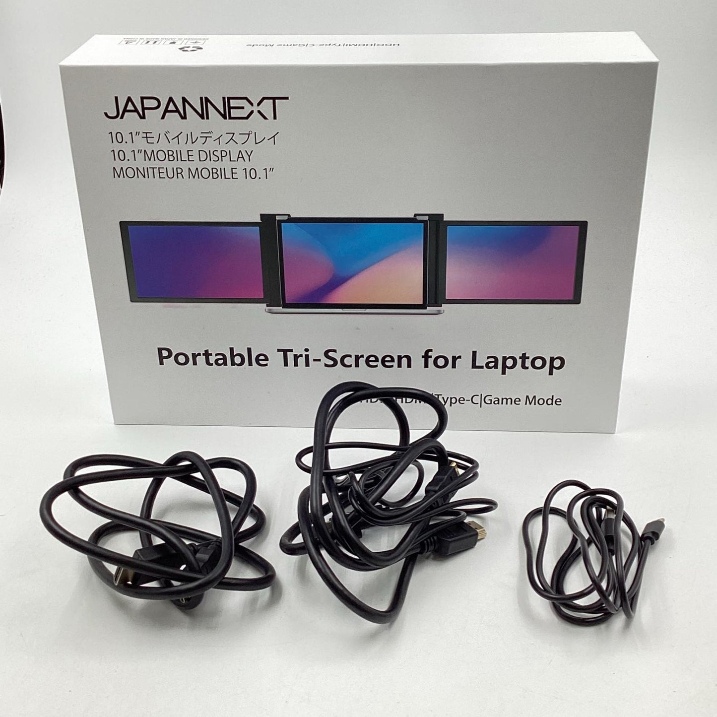 【全額返金保証】【最速発送】JAPAN NEXT モバイルモニター JN-TRI-IPS101HDR 10.1インチ 動作確認済