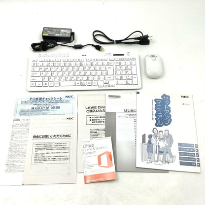 【全額返金保証】【最速発送】NEC LAVIE PC-GD242TCAA 23.8インチ Intel i3-7100U 8GB HDD 1TB 動作確認済