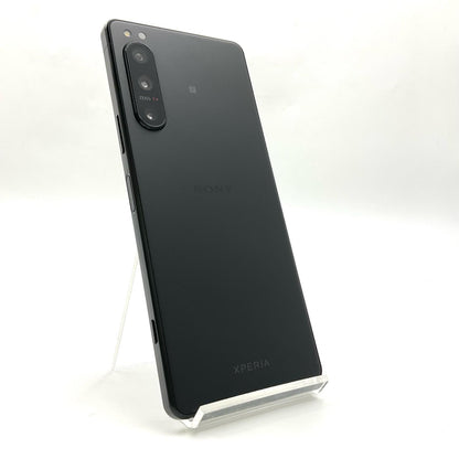 【全額返金保証】【最速発送】Sony Xperia 5 IV 256GB ブラック SIMフリー XQ-CQ44 白ロム 動作確認済
