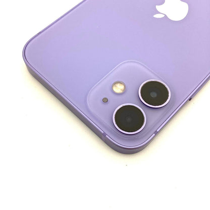 【全額返金保証】【最速発送】Apple iPhone iPhone 12 mini 64GB パープル Softbank 白ロム 動作確認済 76%