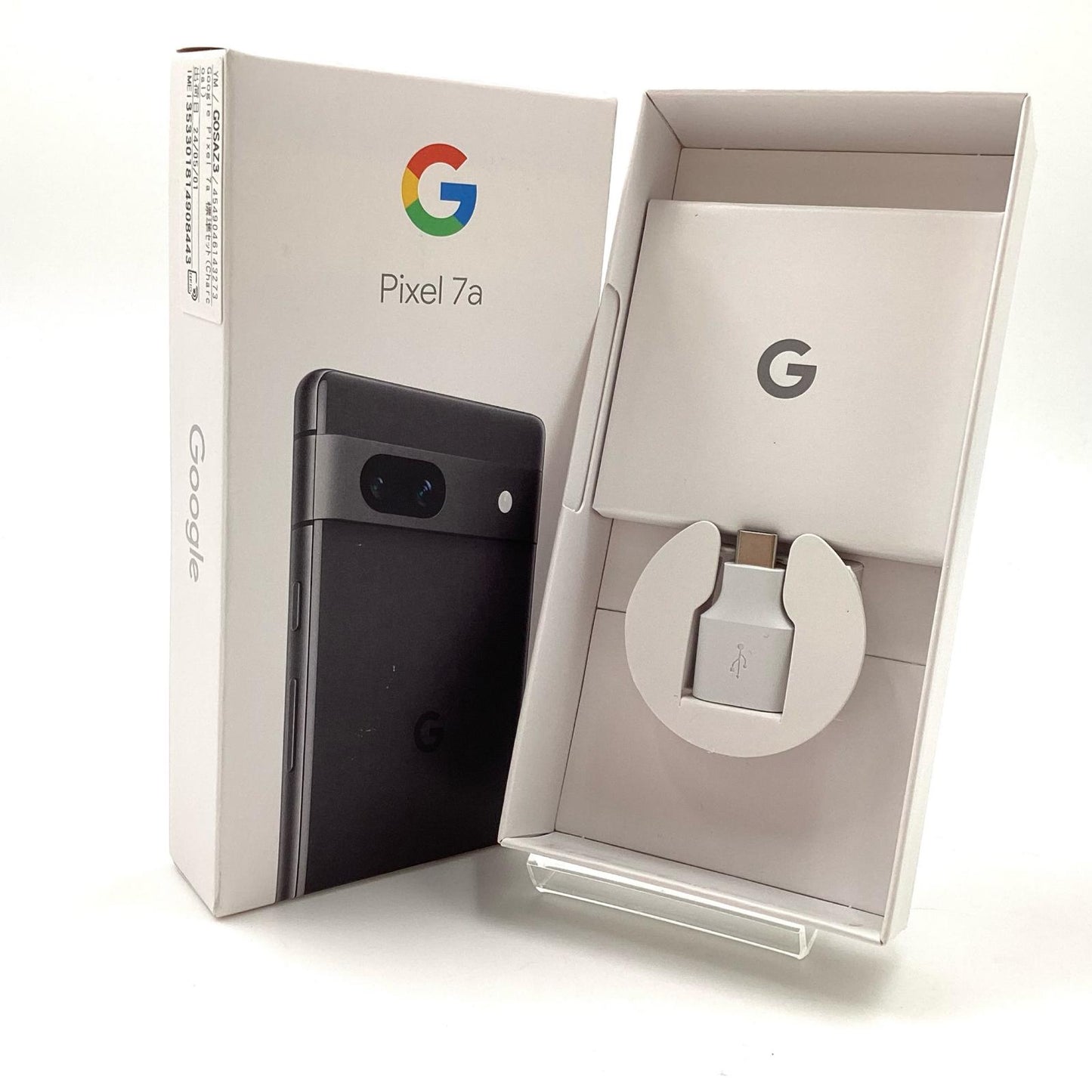 【全額返金保証】【最速発送】Google Pixel 7a 128GB Charcoal Softbank G82U8 白ロム 動作確認済