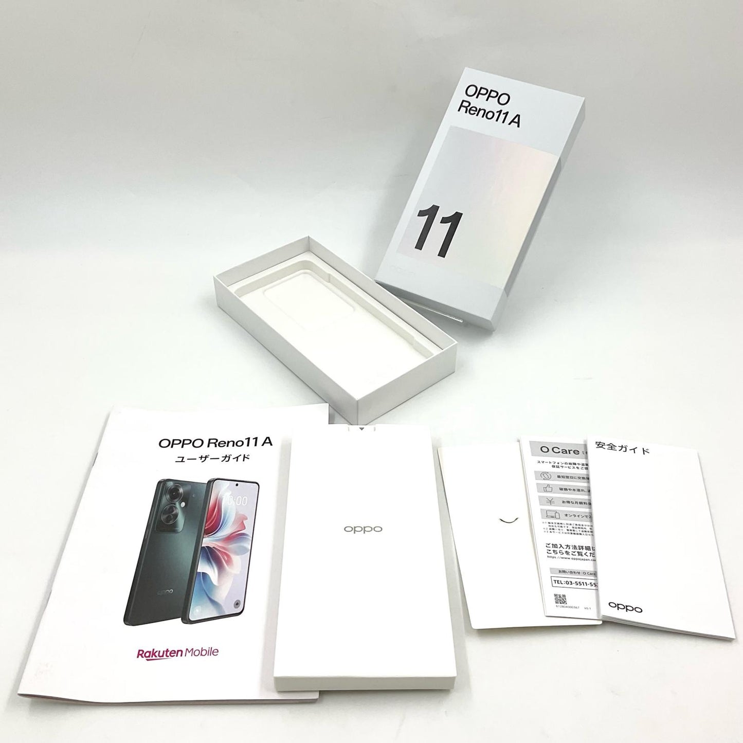 【全額返金保証】【最速発送】OPPO Reno 11A 128GB ダークグリーン 楽天モバイル CPH2603 白ロム 美品 動作確認済