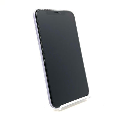 【全額返金保証】【最速発送】Apple iPhone iPhone 11 128GB パープル au 白ロム 動作確認済 77%