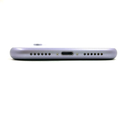 【全額返金保証】【最速発送】Apple iPhone iPhone 11 128GB パープル au 白ロム 動作確認済 77%