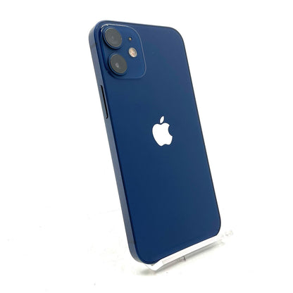 【全額返金保証】【最速発送】Apple iPhone iPhone 12 mini 128GB ブルー Softbank 白ロム 動作確認済 74%