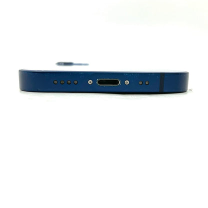 【全額返金保証】【最速発送】Apple iPhone iPhone 12 mini 128GB ブルー Softbank 白ロム 動作確認済 74%