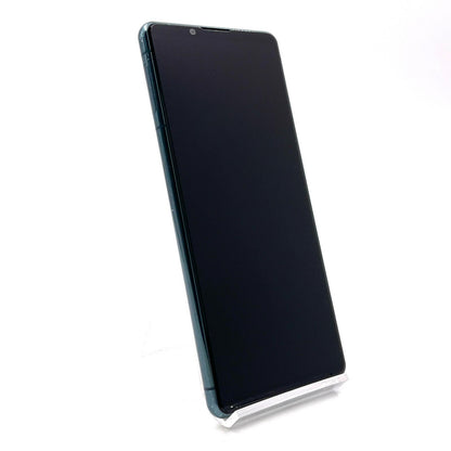 【全額返金保証】【最速発送】Sony Xperia 5 III 128GB グリーン docomo SIMフリー SO-53B 白ロム 動作確認済