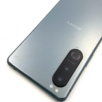 【全額返金保証】【最速発送】Sony Xperia 5 III 128GB グリーン docomo SIMフリー SO-53B 白ロム 動作確認済