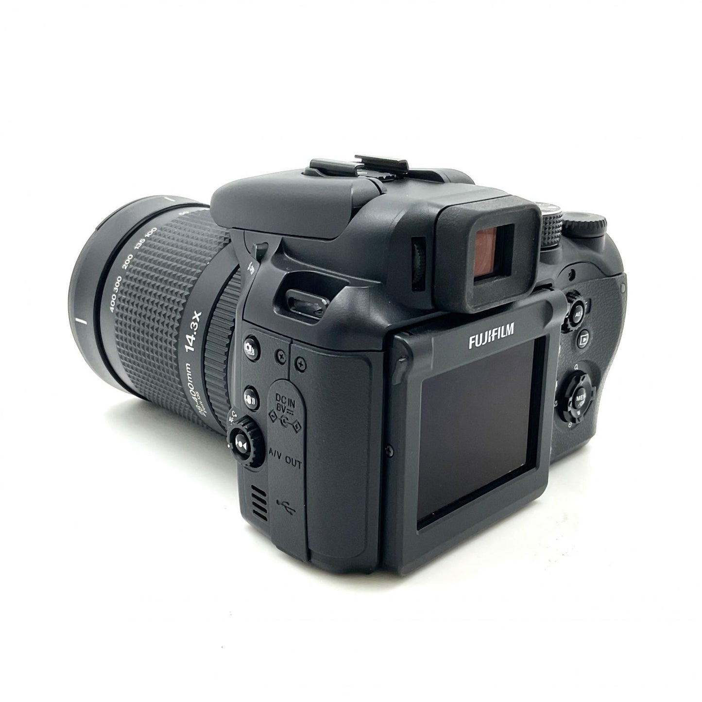 【全額返金保証】【最速発送】FUJIFILM デジタル一眼 FinePix S100FS ブラック 超美品 動作確認済