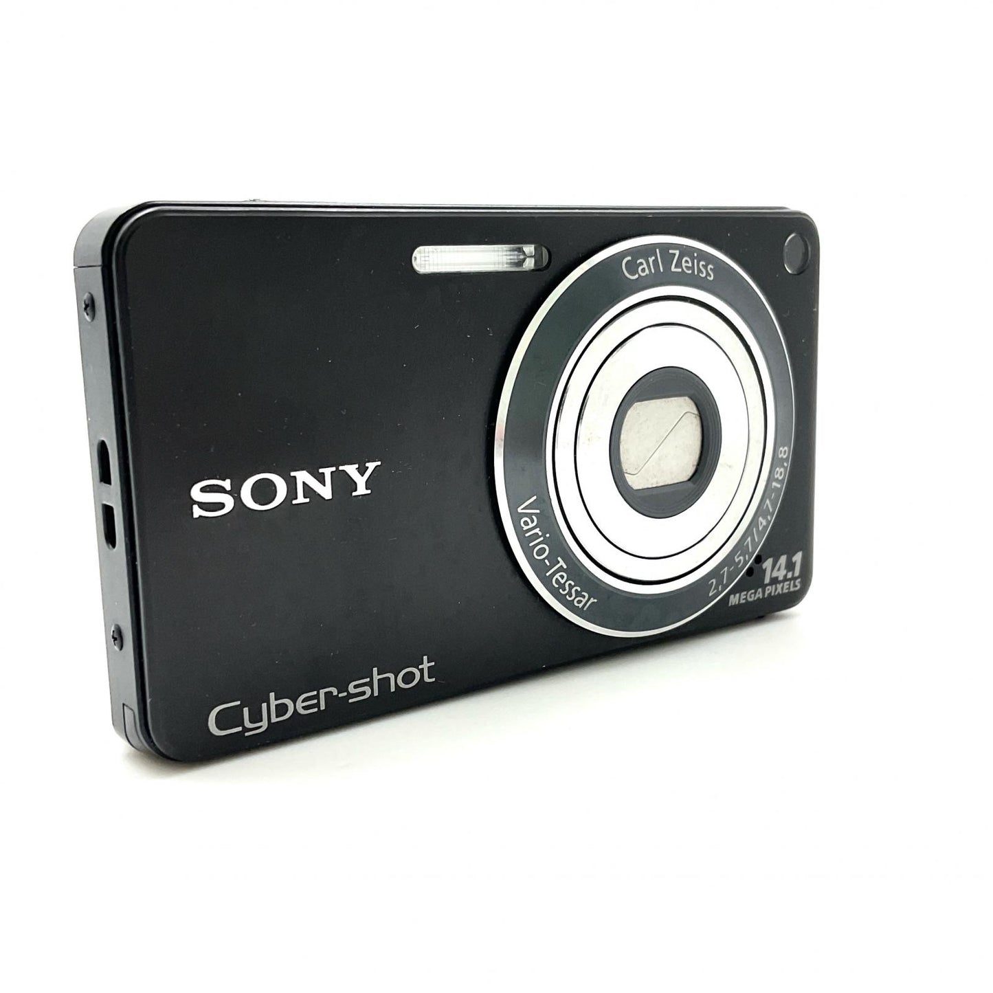 【全額返金保証】【最速発送】Sony コンパクトデジタルカメラ サイバーショット DSC-W350　ブラック 動作確認済