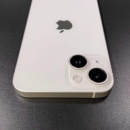 【全額返金保証】【最速発送】Apple iPhone iPhone 14 128GB スターライト docomo 白ロム 動作確認済 87%