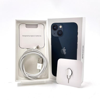 【全額返金保証】【最速発送】Apple iPhone iPhone 13 mini 256GB ミッドナイト 楽天モバイル 白ロム 美品 動作確認済 86%