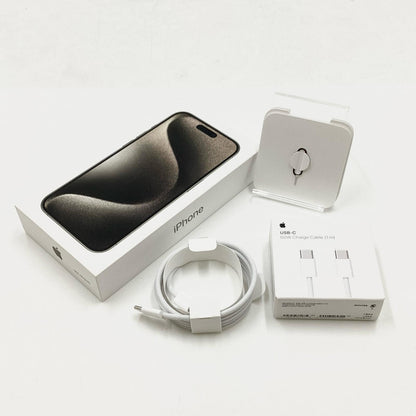 【全額返金保証】【最速発送】Apple iPhone iPhone 15 Pro 256GB ナチュラルチタニウム SIMフリー 超美品 動作確認済 100%