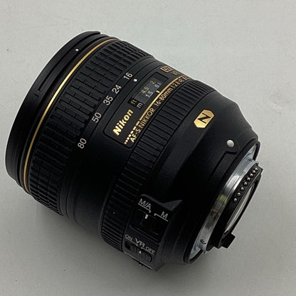 【全額返金保証】【最速発送】Nikon AF-S DX NIKKOR 16-80mm f/2.8-4E ED VR 超美品 動作確認済