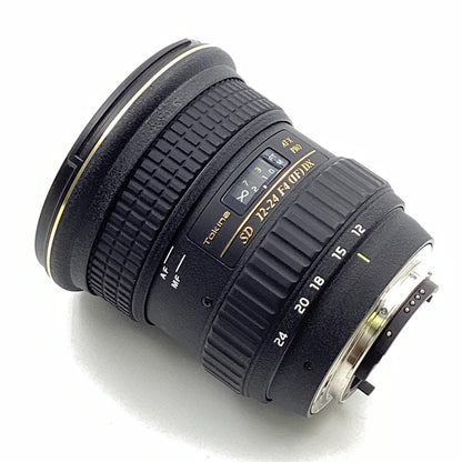 【全額返金保証】【最速発送】Tokina AT-X 124 PRO DX 12-24mm F4 (ニコンデジタル) 動作確認済