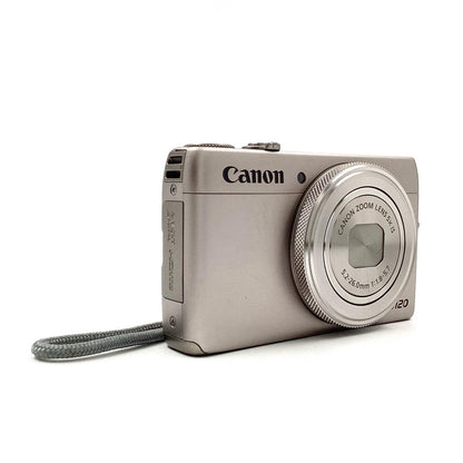 【全額返金保証】【最速発送】Canon コンパクトデジタルカメラ PowerShot S120 [シルバー] 動作確認済