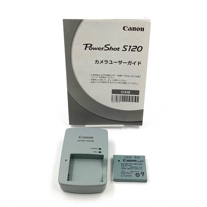 【全額返金保証】【最速発送】Canon コンパクトデジタルカメラ PowerShot S120 [シルバー] 動作確認済