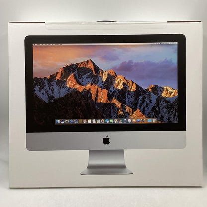 【全額返金保証】【最速発送】Apple iMac 21.5インチ クアッドコア intel core i5 16GB フュージョンドライブ 1TB シルバー 美品 動作確認済