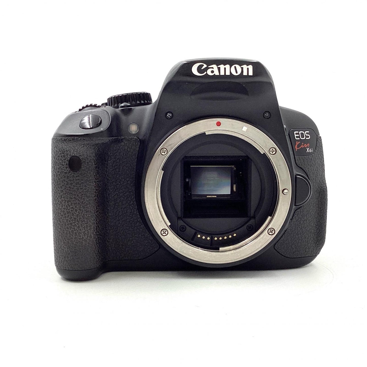 【全額返金保証】【最速発送】Canon デジタル一眼 EOS Kiss X6i ボディ ブラック 動作確認済